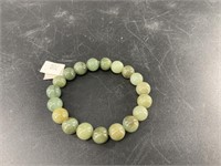 Jade stretch bracelet