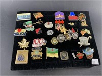 Fine collection of pins including Universal Studio