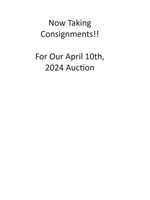 Now Taking Large Item Consignments