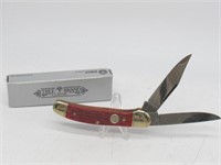 TREE BRAND CLASSIC DUAL BLADE RED STAG KNIFE