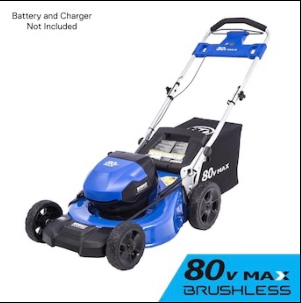 KOBALT 80-volt 21-in Cordless Push Lawn Mower