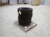Qty Of (4) LT275-75R18 Goodyear Kevlar Tires