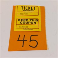 One Ticket