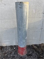 Telescoping silo pipe