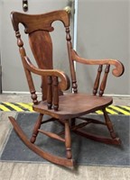 1906 rocking chair from Czechoslovakia