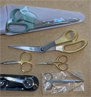 Embroidery Scissors, Tweezers & Other