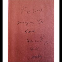 Book-The Original Godfather Signed By Marlon Brand