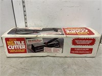 13" Nattco tile cutter
