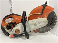 Stihl TS420 concrete saw