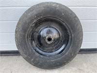 Flat free wheelbarrow tire- 4.80x4.00-8