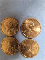 Sacagawea Dollars (4); Statehood Quarters
