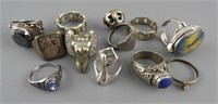 (11)Ladies or unisex smaller size rings to include