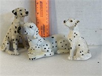 Dalmatian, ceramic statues