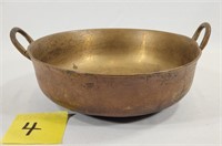 Heavy Brass & Copper 11" Bowl