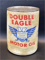 Double Eagle Motor Oil Plastic Quart Full, Garage