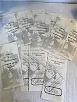 Pamphlets on history of the Fulton county, narrow