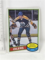 1980 Opeechee Mark Messier rookie hockey card