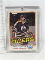 1981 Opeechee Paul Coffey rookie hockey card