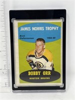 1969 Topps Bobby Orr hockey card