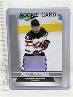 2023 Upperdeck Connor Bedard rookie hockey card