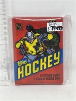 1981-82 Topps hockey card pack