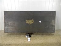 Stanley “sweetheart” #902 wooden tool chest w/