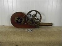 Mid-19th Century, fireplace hand crank