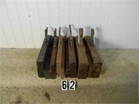 Tray lot 6 – assorted wooden jointer & molding