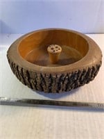 10 inches round nut holding bowl