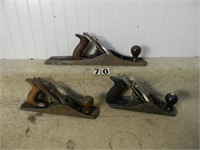 3 – Various Stanley, planes: #6-C bench fore,