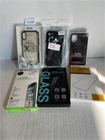 Miscellaneous lot of phone covers and protective