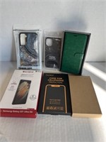 Miscellaneous lot of phone covers and protective