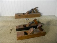 3 – Lancaster County made wooden bench planes,