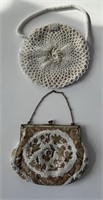 Vintage Needlepoint And Beaded Handbags