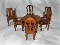 Doll House Furniture Kitchen Table & Chairs