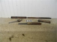 5 – Assorted tools: “Belcher Bros. & Co.” Shoe