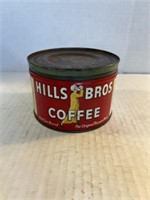 Hills Bros, coffee tin