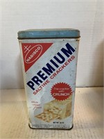 Nabisco, premium, saltine, crackers tin