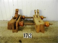 2 – European wooden screw arm planes, G+-VG: