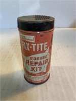 Fix  Tite rubber repair kit tin