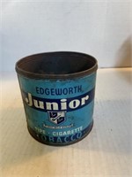 Edgeworth Junior pipe cigarette tobacco tin
