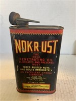 Nokrust oil tin