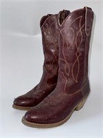 Burgundy Cowboy Boots