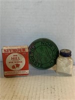 Vintage magic jar and oil paste 10 with 100 hill