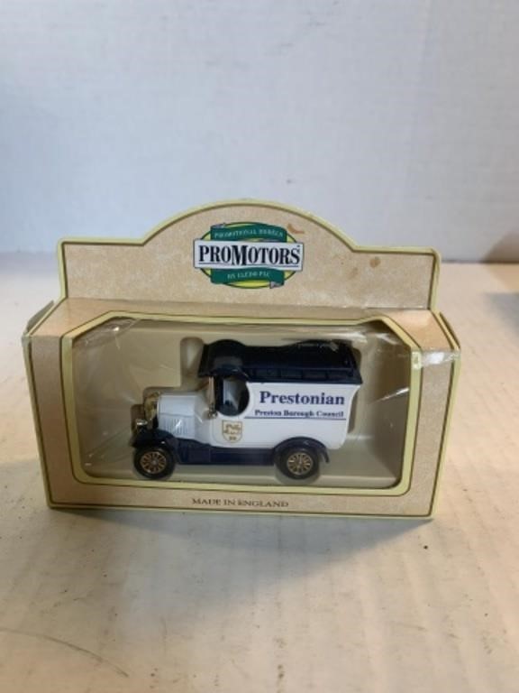 Prestonian made in England promotional models