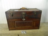 “Gerstner & Sons” oak machinist tool chest w/