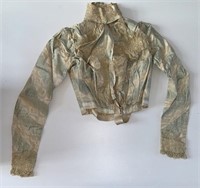 Victorian Silk And Lace Top