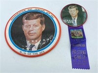 John Kennedy Inauguration Pins