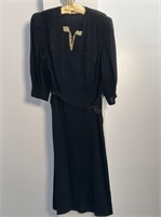 Lady Graceful  Black Dress
