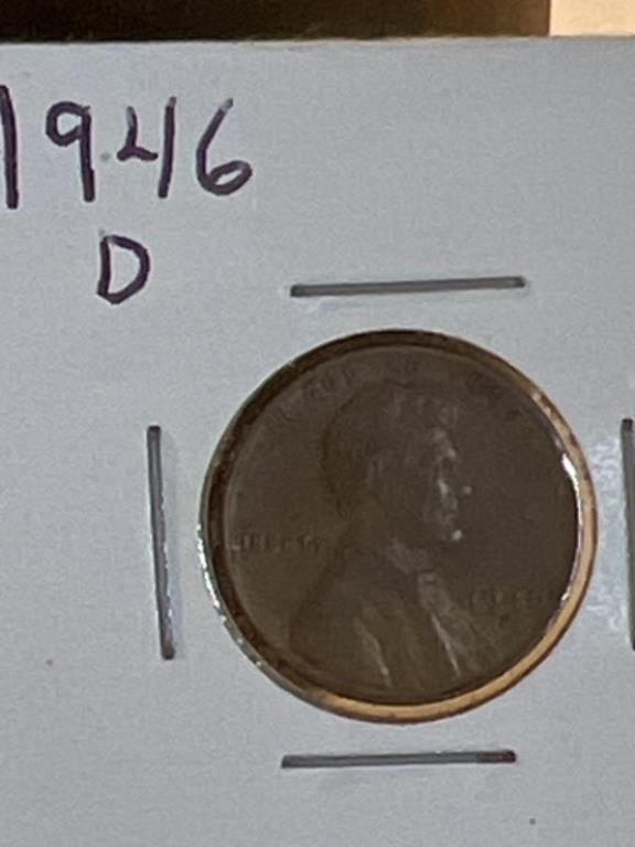 1946D, wheat penny